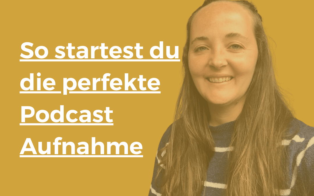 Starte die Podcast Aufnahme und sprich nicht! | 17