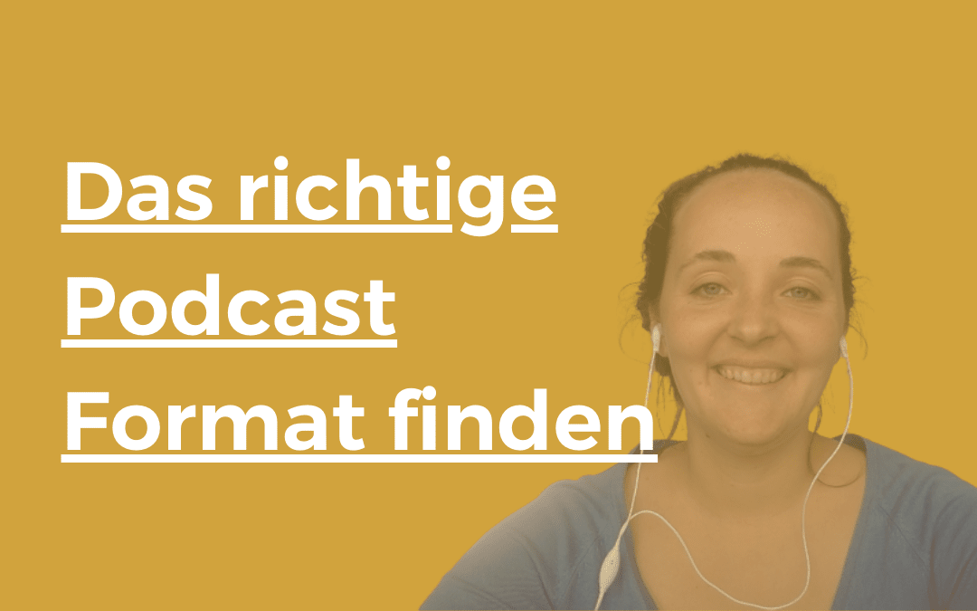 Welches Podcast Format du nehmen solltest | 14