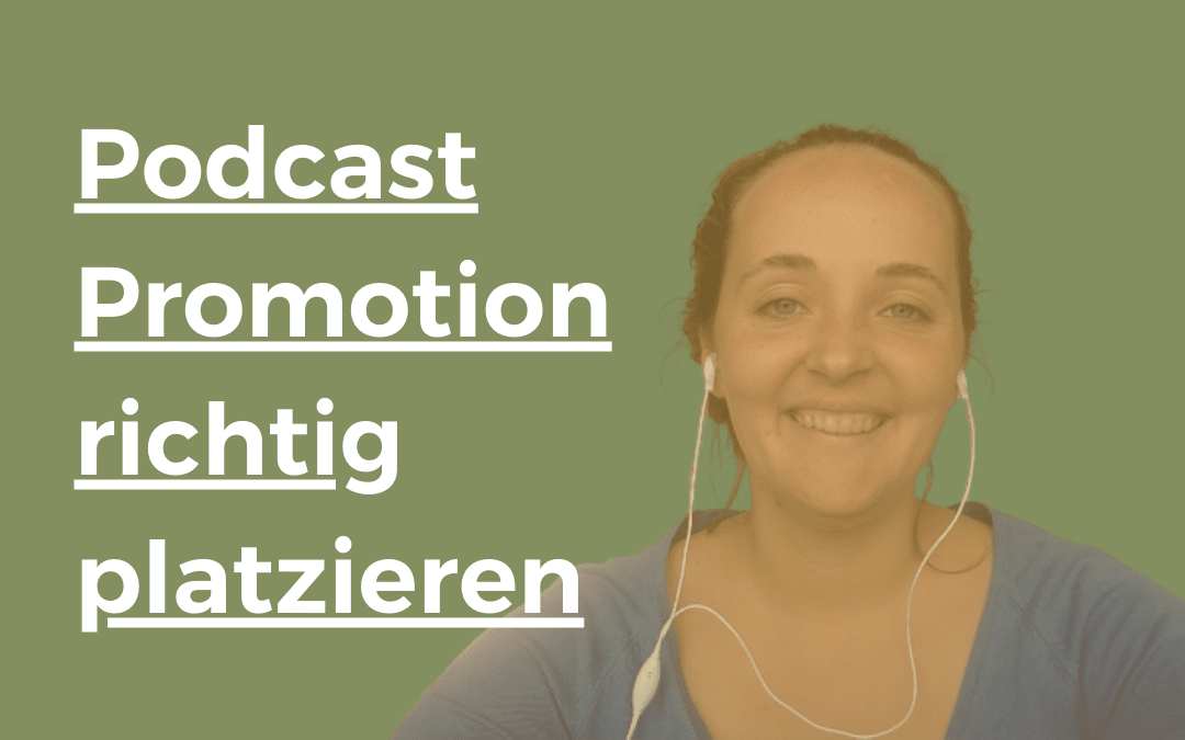 Podcast Promotion nicht vergessen! | 33